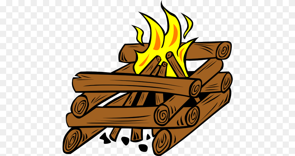 Clip Art Camping, Fire, Flame, Wood, Bulldozer Free Png