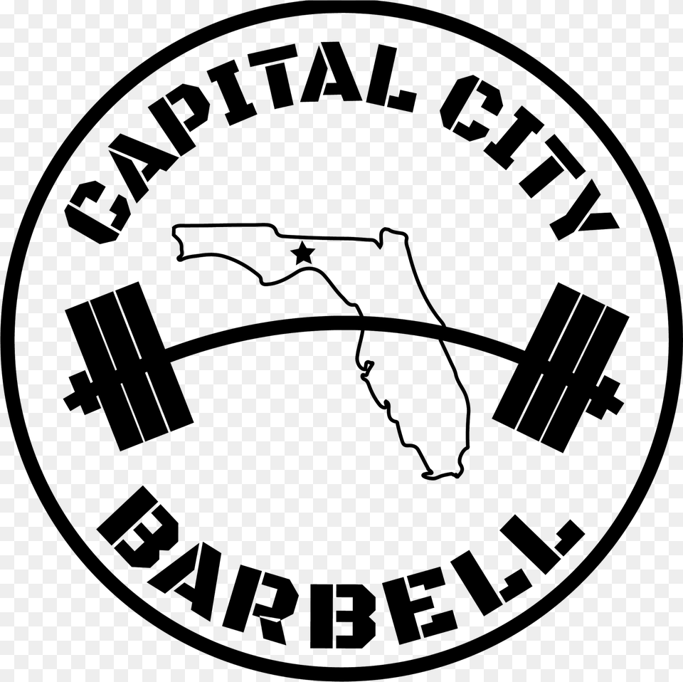 Clip Art Capital City Logo Final, Gray Png