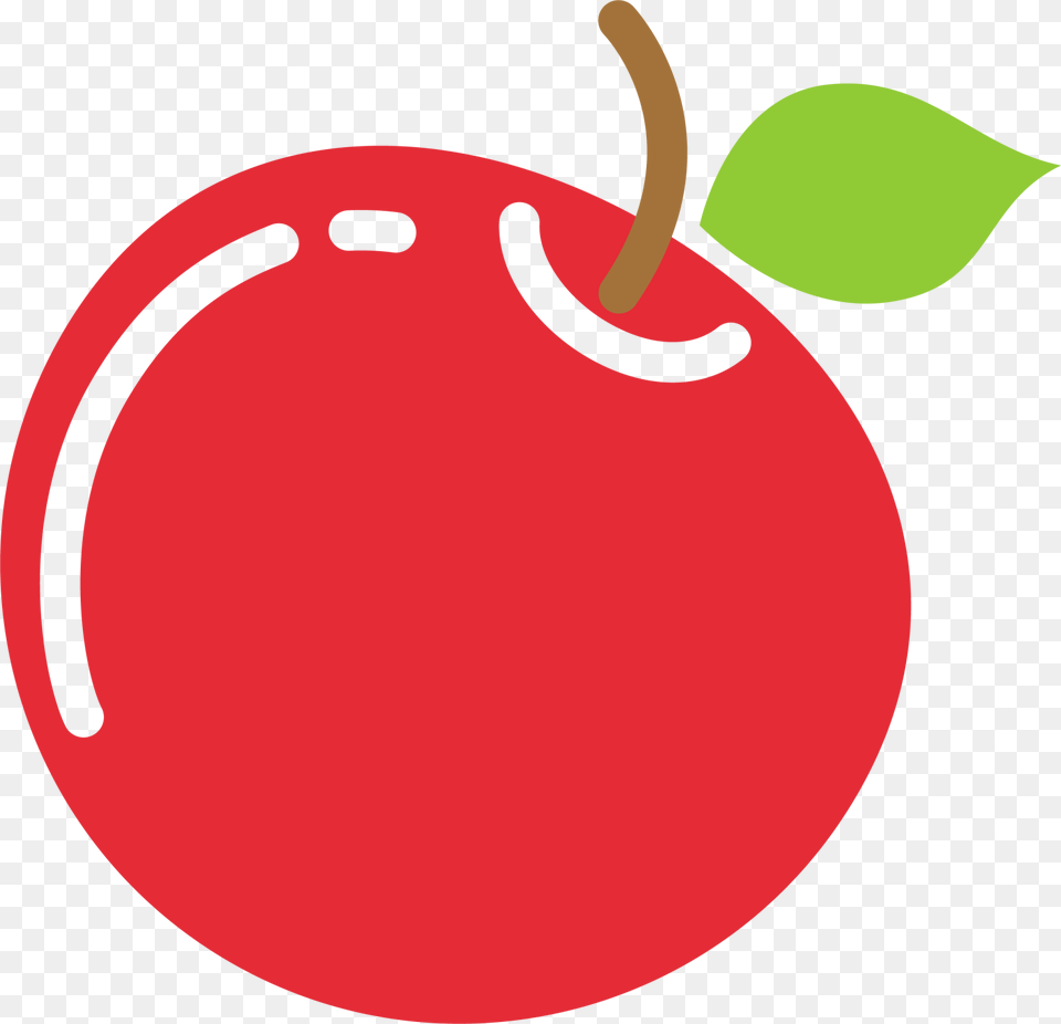 Clip Art Cartoon Apple Mcintosh, Produce, Plant, Food, Fruit Png
