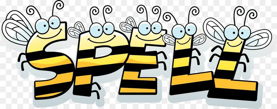 Clip Art Cartoon Bees Spelling Bee Clip Art, People, Person, Crowd, Animal Png Image