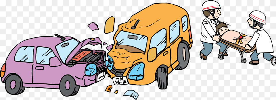 Clip Art Cartoon Cars Crashing Car Accident Clipart, Adult, Person, Woman, Female Png Image