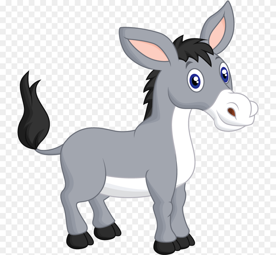 Clip Art Cartoon Donkey Pictures Donkey Cartoon, Animal, Mammal, Kangaroo Free Png Download
