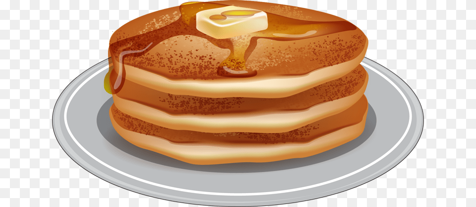 Clip Art Cartoon Kid Pancakes Clipart, Bread, Food, Pancake, Birthday Cake Free Png Download