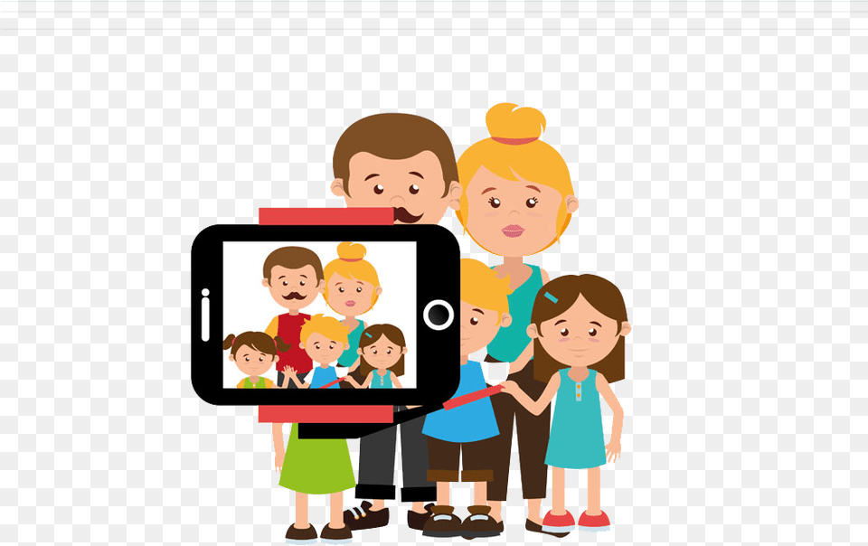 Clip Art Cartoon Photography Illustration Self Family Nucleus, Baby, Person, Face, Head Free Transparent Png