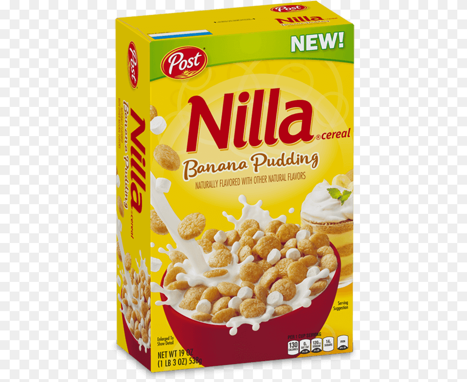 Clip Art Cereal With Banana Nilla Banana Pudding Cereal, Food, Snack, Fried Chicken, Bowl Free Png Download