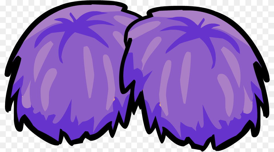 Clip Art Cheer Pom Poms, Purple, Plant, Vegetation, Ammunition Free Png Download