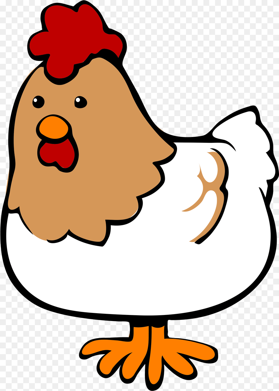 Clip Art Chicken Cartoon Chicken Clipart, Animal, Hen, Fowl, Bird Free Png