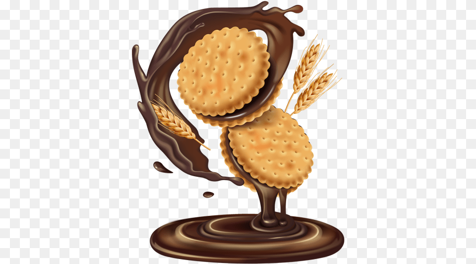 Clip Art Chocolate Derretendo Chocolate Cream Biscuit, Bread, Cracker, Food Free Transparent Png