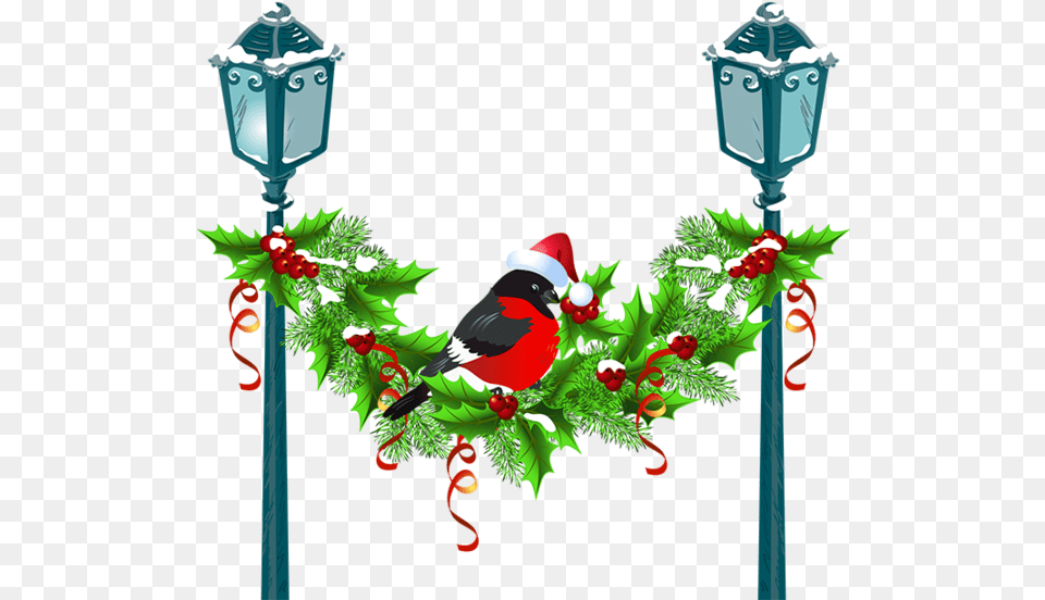 Clip Art Christmas Garland Tree Branch, Animal, Bird, Leaf, Plant Png