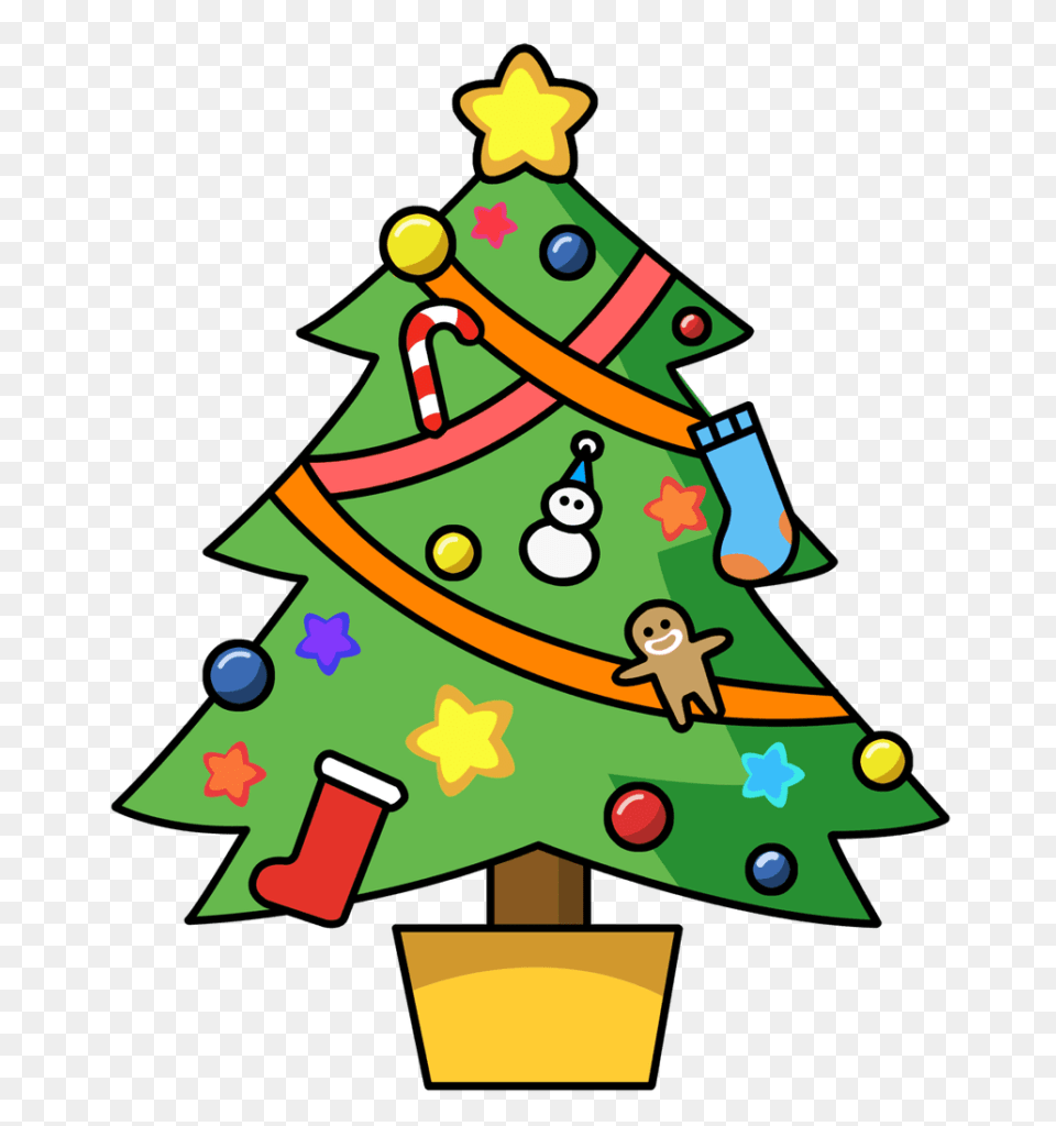Clip Art Christmas Party, Christmas Decorations, Festival, Christmas Tree, Bulldozer Free Png