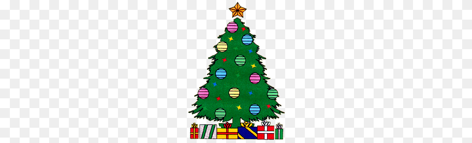 Clip Art Christmas Tree With Presents, Plant, Christmas Decorations, Festival, Christmas Tree Free Png