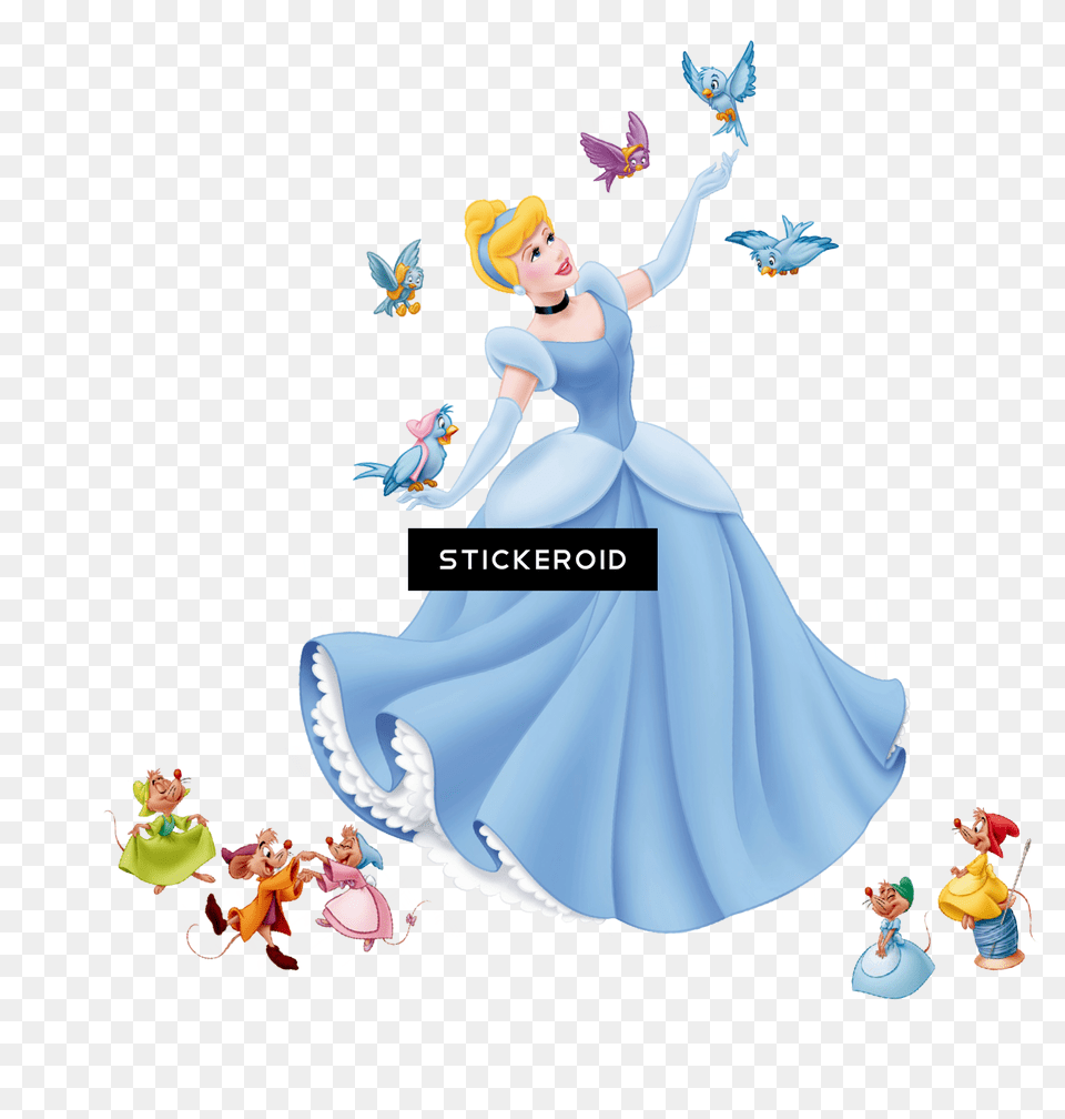 Clip Art Cinderella Mice Image Clipart Cinderella, Adult, Wedding, Person, Female Free Transparent Png