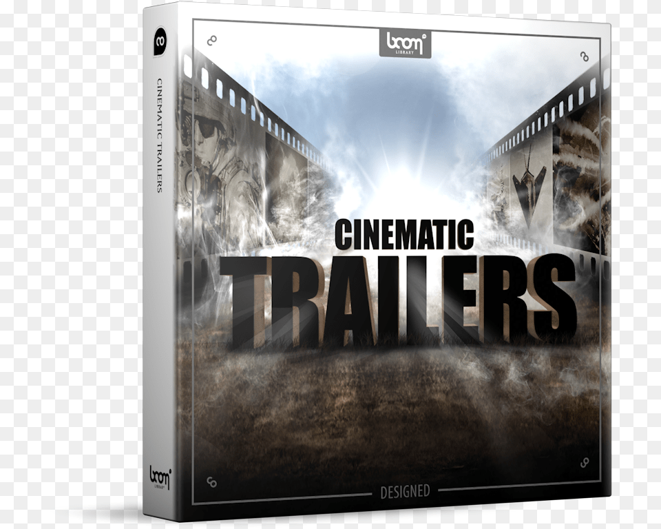Clip Art Cinematic Effects Boom Library Cinematic Trailers Designed, Book, Publication, Adult, Wedding Png