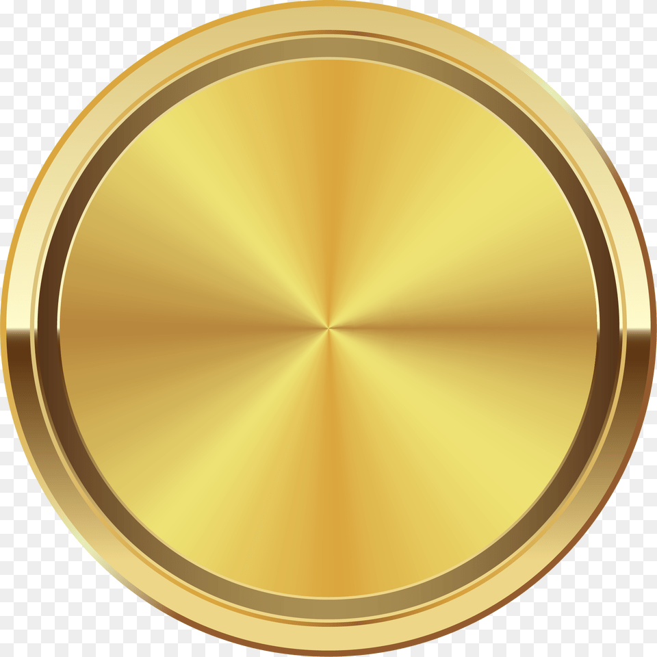 Clip Art Circle Gold Disk Clip Gold Circle Png Image