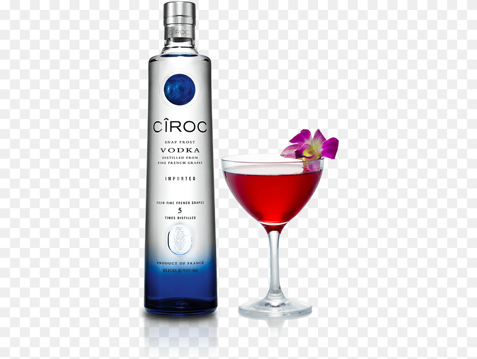 Clip Art Ciroc Ciroc Cocktails, Alcohol, Beverage, Liquor, Glass Free Png Download