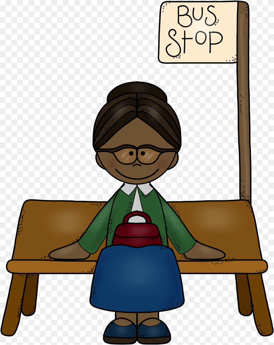 Clip Art Civil Rights Movement Montgomery Bus Boycott Montgomery Bus Boycott Cartoon, Publication, Book, Comics, Person Png Image