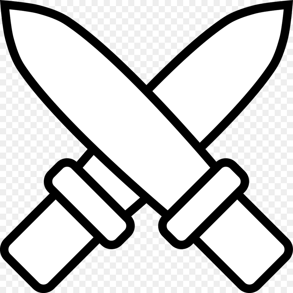 Clip Art Clasped Hands, Blade, Dagger, Knife, Weapon Free Png Download