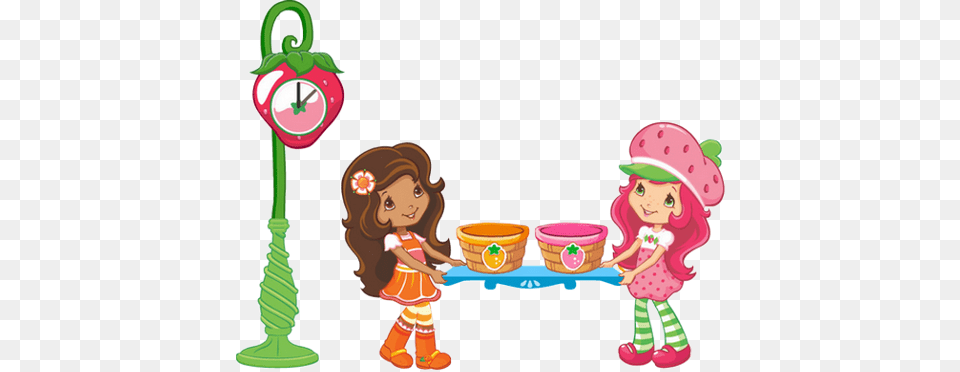 Clip Art Clip Art Strawberry Shortcake, Cutlery, Baby, Person, Spoon Free Transparent Png