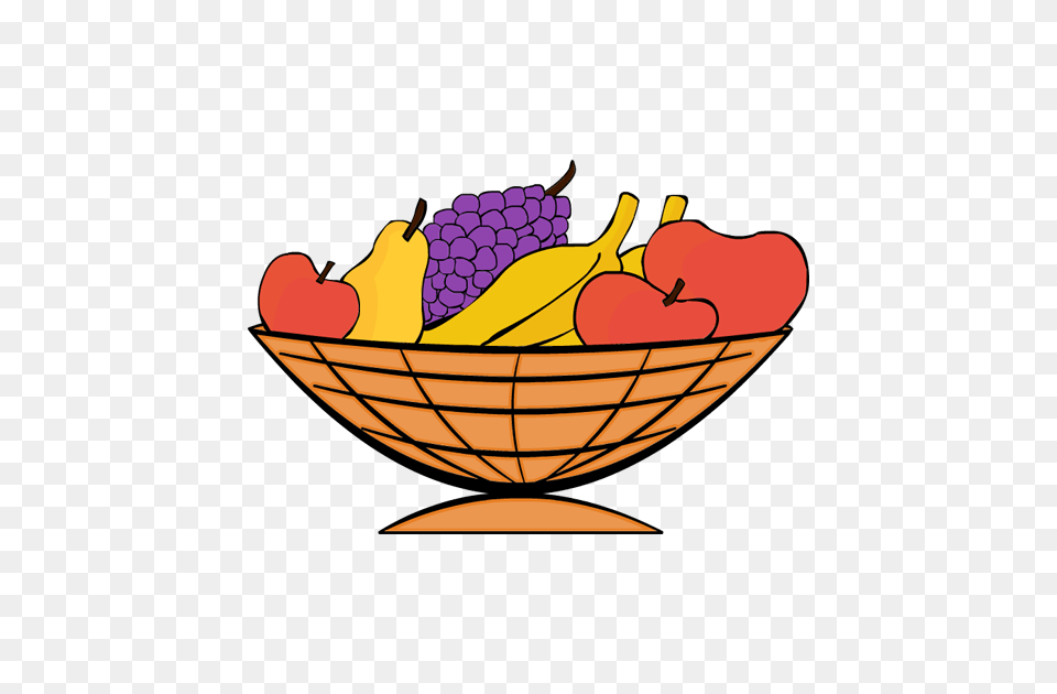 Clip Art Clip Art Thanksgiving Fruits Basket Bowl, Food, Fruit, Pear, Plant Png Image