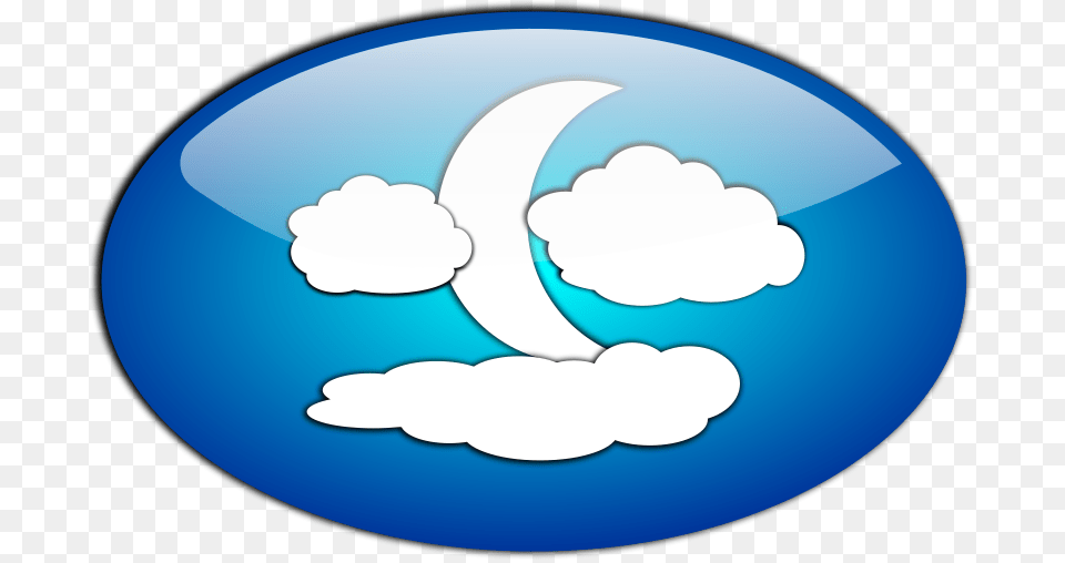 Clip Art Clouds And The Moon, Astronomy, Nature, Night, Outdoors Free Png Download