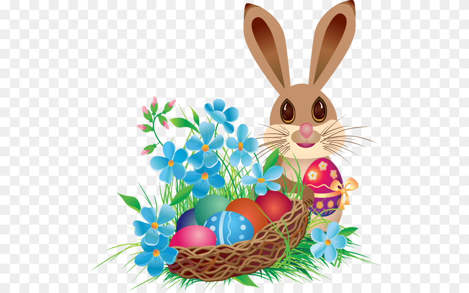 Clip Art Coelho Da Pascoa Com Ovo Happy Easter In Advance, Egg, Food Free Png Download