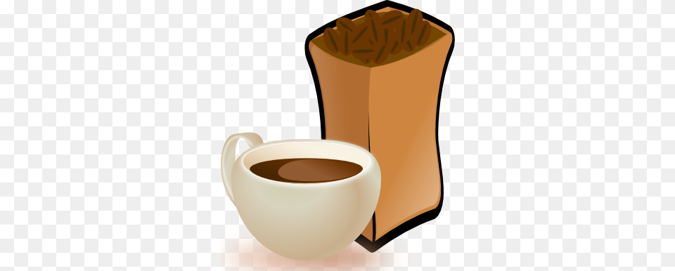 Clip Art Coffee, Plant, Herbs, Herbal, Cup Free Transparent Png