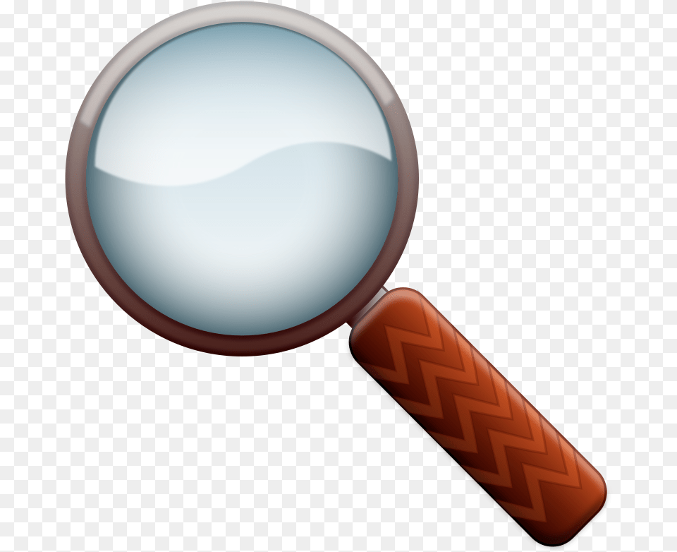 Clip Art Collection Of Detection Magnifying Glass To Color, Disk Png