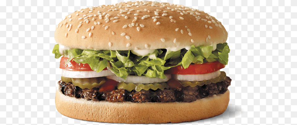 Clip Art Collection Of Free Good Mcdonalds Burger Vs Burger King Burger, Food Png Image