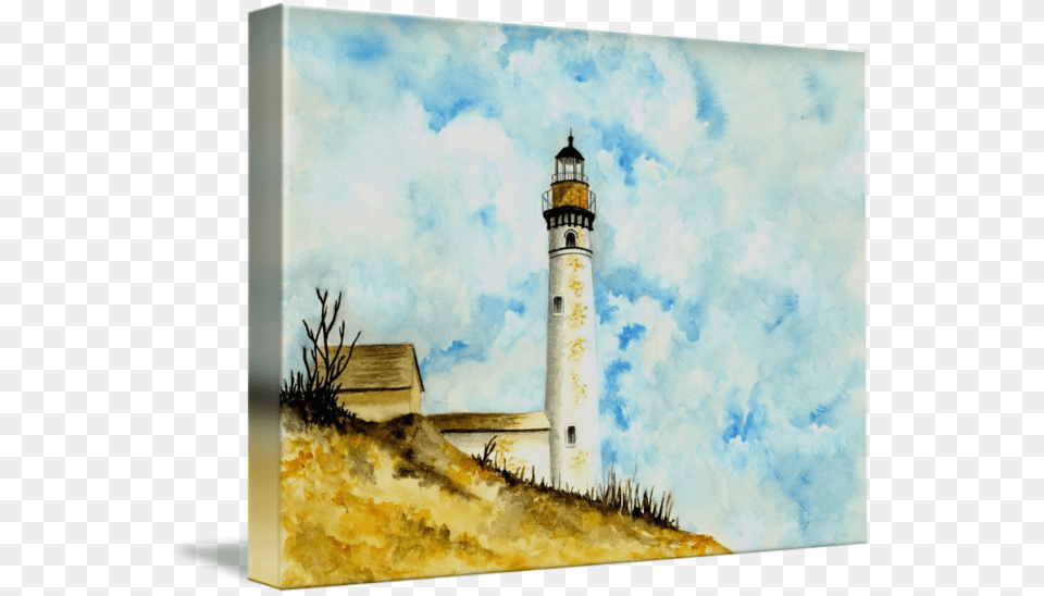Clip Art Collection Of Painting Lighthouse, Architecture, Beacon, Building, Tower Free Png
