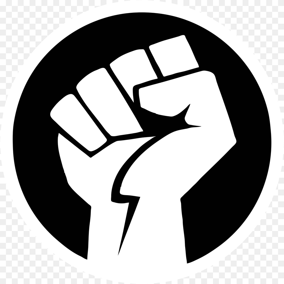 Clip Art Collection Of Transparent Black Power Fist, Body Part, Hand, Person Png