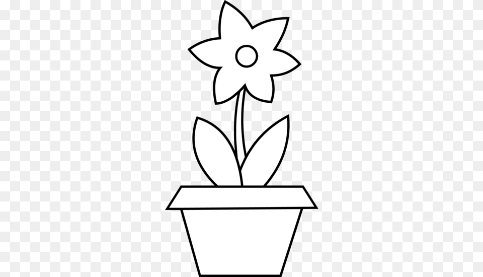 Clip Art Coloring Pages, Flower, Plant, Stencil, Daffodil Free Png