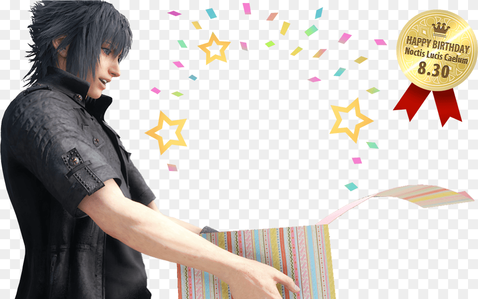Clip Art Community Selfie Images Final Fantasy Xv Noctis Birthday, Adult, Person, Man, Male Free Transparent Png