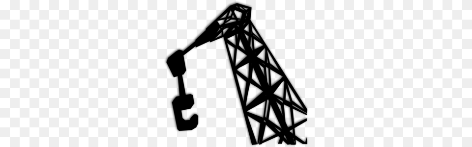 Clip Art Construction Equipment Clipart Black And White, Gray Png