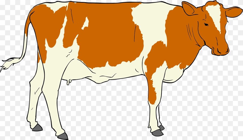 Clip Art Cow, Livestock, Animal, Cattle, Dairy Cow Free Transparent Png