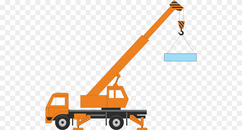 Clip Art Crane Truck, Construction, Construction Crane, Device, Grass Free Png