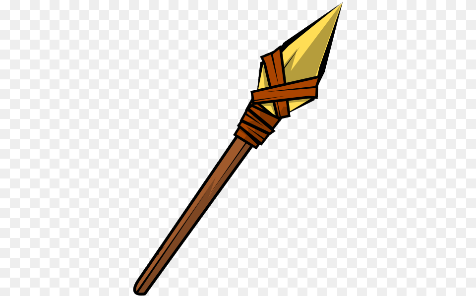Clip Art Crossed Spears Spear Clipart, Weapon, Blade, Dagger, Knife Free Png