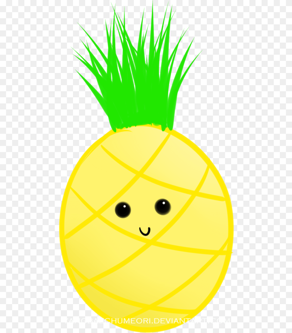 Clip Art Cute Pineapple Cute Transparent Pineapple, Food, Fruit, Produce, Plant Free Png
