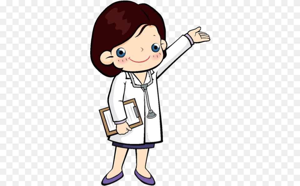 Clip Art Cute Transparent Background Doctor Benefit Of Custard Apple, Clothing, Coat, Lab Coat, Baby Png Image