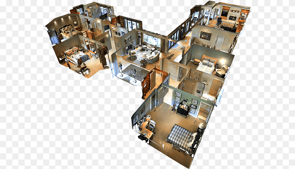 Clip Art D Plan De Powered By Matterport, Indoors, Person Free Transparent Png