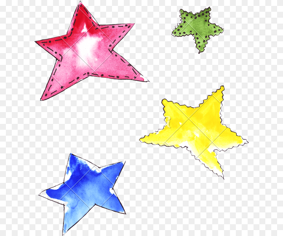 Clip Art Decorative Stars, Star Symbol, Symbol, Boat, Transportation Free Png Download