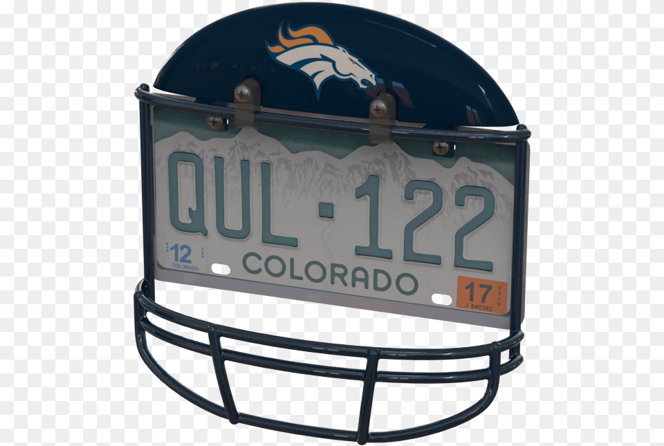 Clip Art Denver Broncos Helmet Logo Colorado License Plate 2017, Vehicle, Transportation, License Plate, Mailbox Free Transparent Png