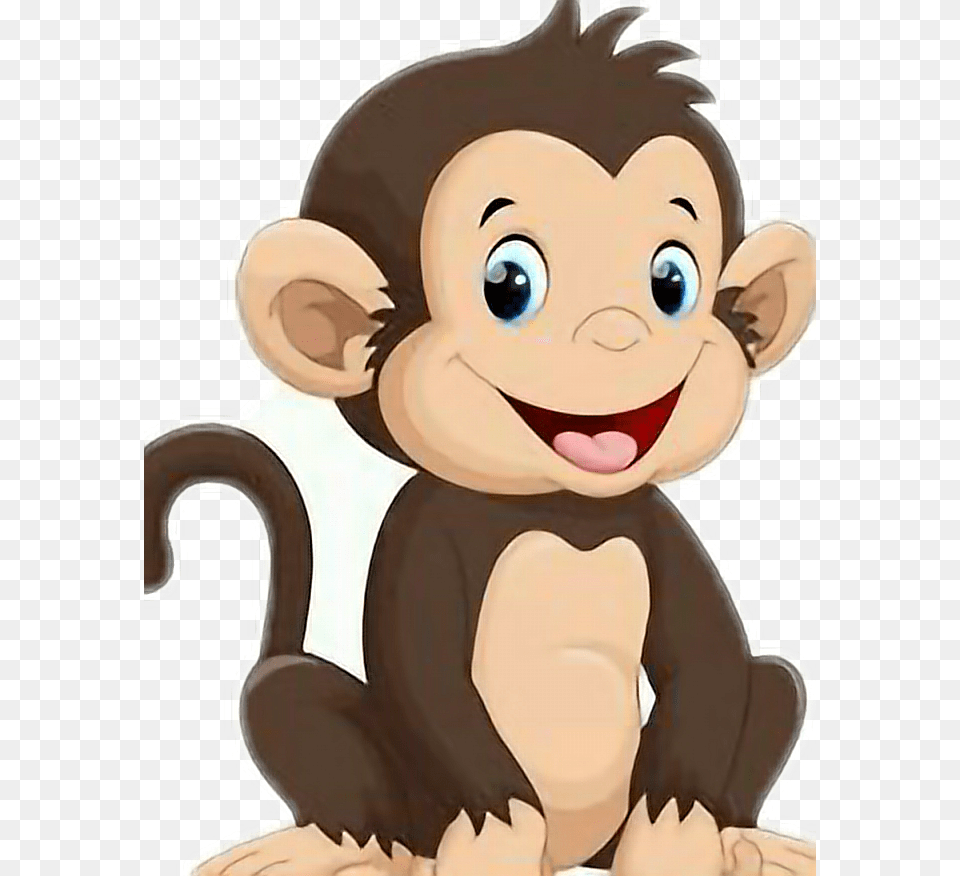 Clip Art Desenhos De Macaco Cartoon Cute Monkey, Toy, Face, Head, Person Free Transparent Png