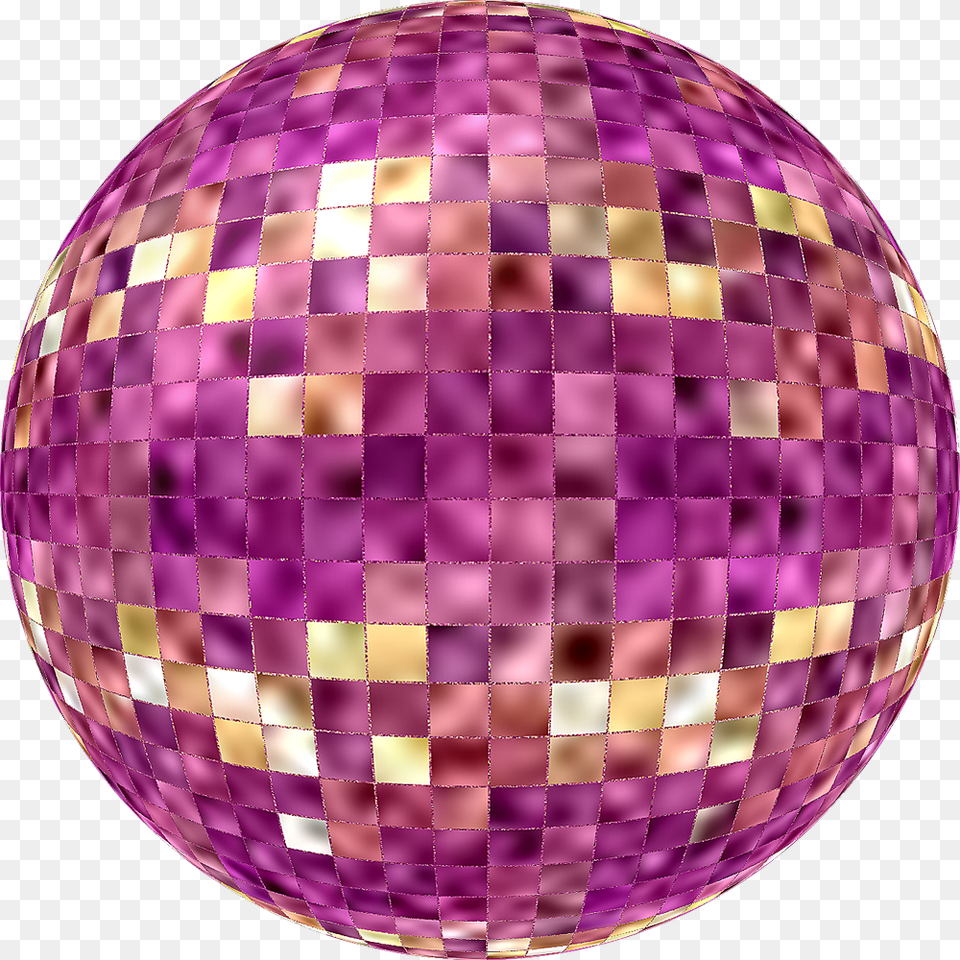 Clip Art Discoteca Bola De Discoteca, Purple, Sphere, Balloon, Pattern Png