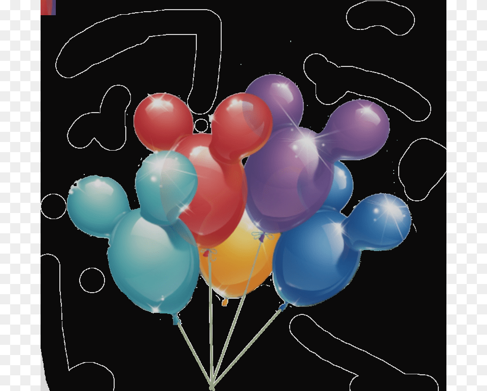 Clip Art Disney Mickey Balloons Clipart, Balloon, Head, Person Free Png Download