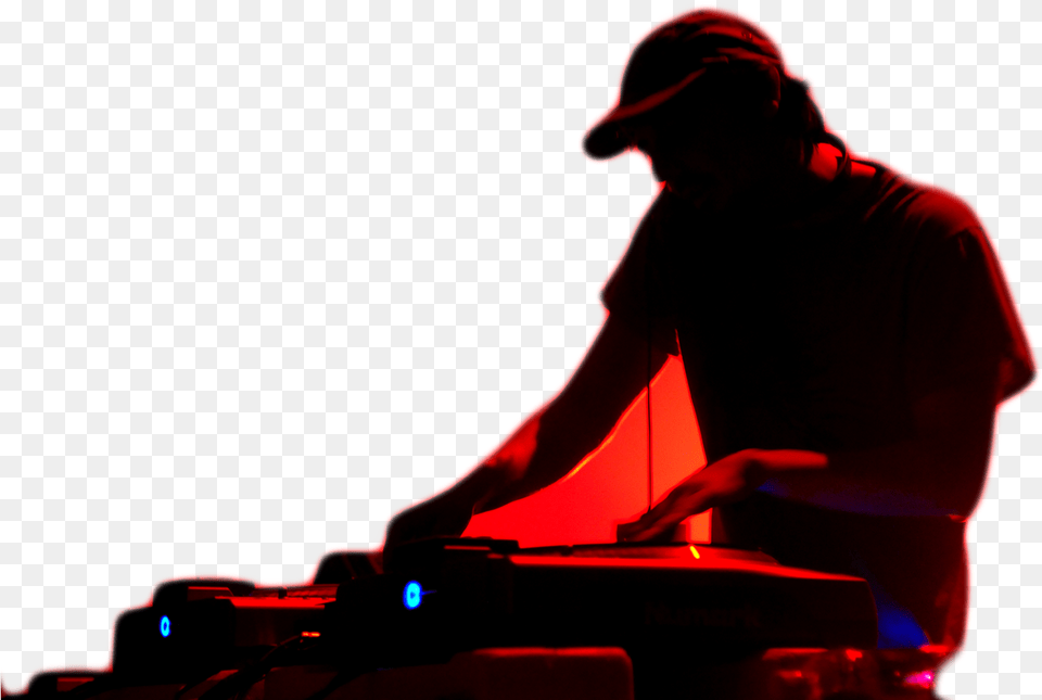 Clip Art Dj Silouette Dj Dj Adult, Male, Man, Person Free Transparent Png