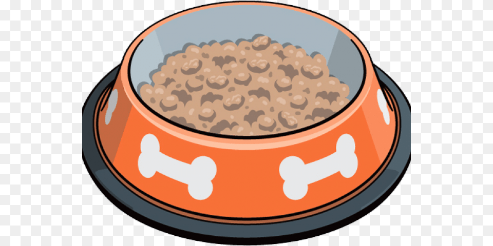 Clip Art Dog Black And White Clip Art Dog Food, Bowl, Breakfast Free Png