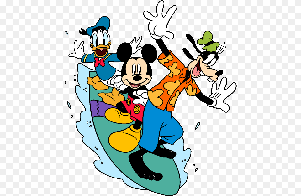 Clip Art Donald Mickey And Galore 2 Goofy Duck Mouse Mouse And Friends Coloring Pages, Cartoon, Baby, Person, Face Png Image
