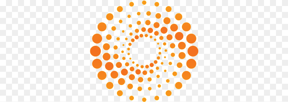 Clip Art Dots Logos Orange Dots Circle Logo, Spiral, Pattern, Coil, Lighting Png Image