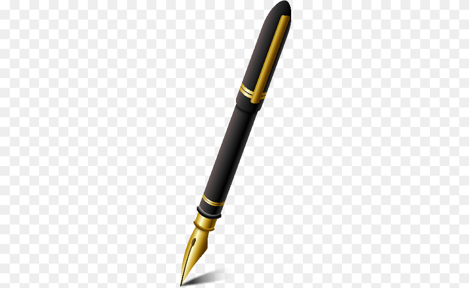 Clip Art Download Fountain Pen Black Vector Icon, Fountain Pen, Smoke Pipe Png Image