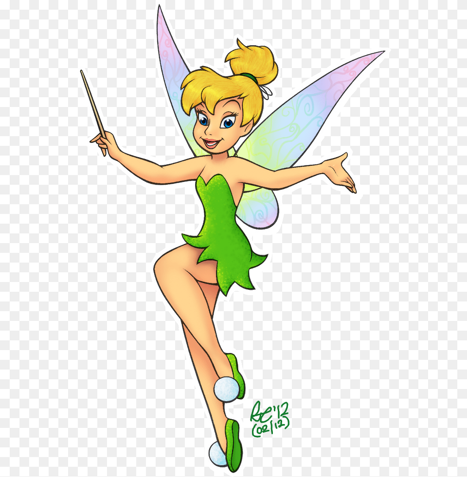 Clip Art Drawing Of Tinkerbell Background Tinkerbell, Baby, Person, Face, Head Free Png Download
